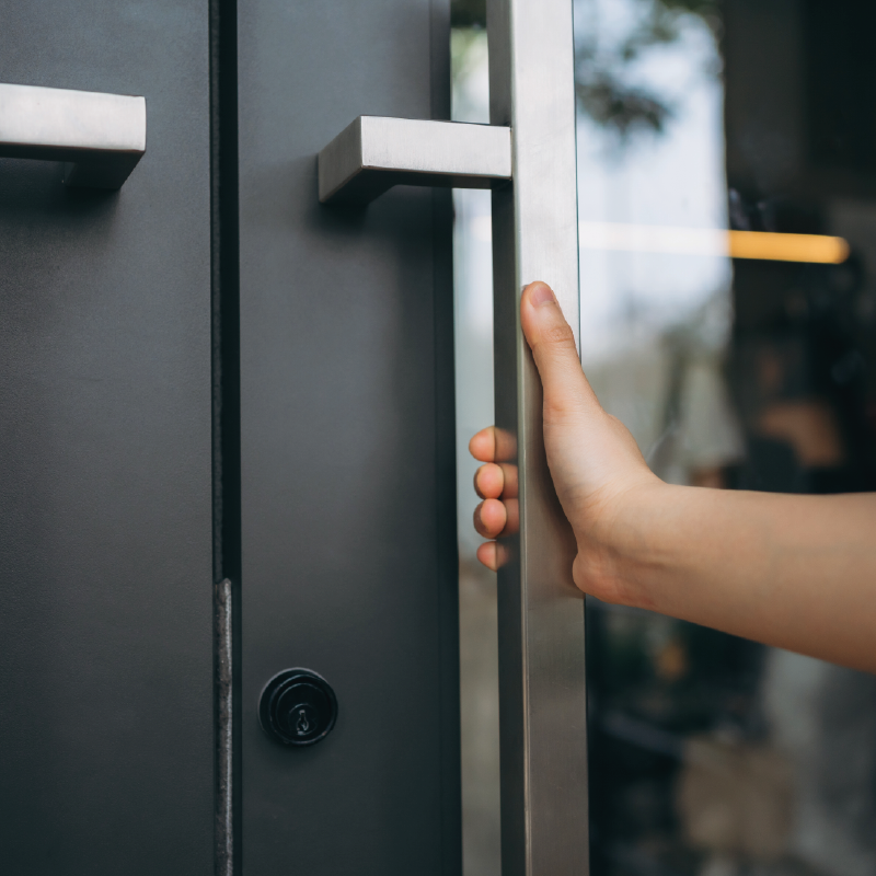 portas em alumínio por medida